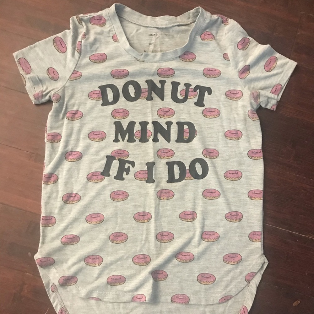 Donut mind if I do, girls tshirt